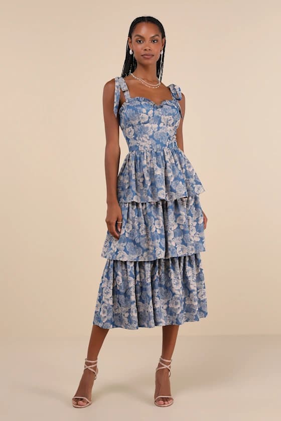 1005Jay - BLUE FLORAL