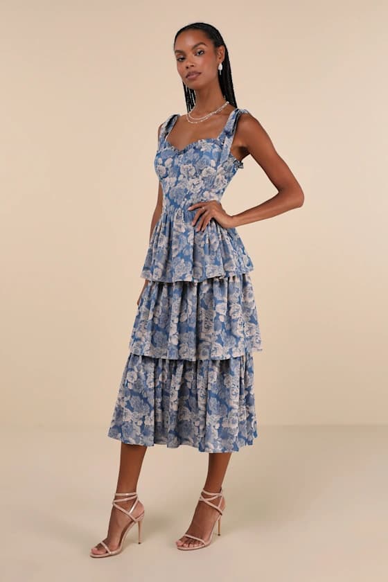 1005Jay - BLUE FLORAL