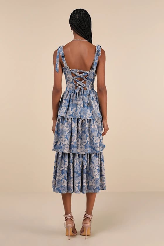 1005Jay - BLUE FLORAL