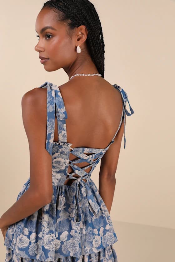 1005Jay - BLUE FLORAL