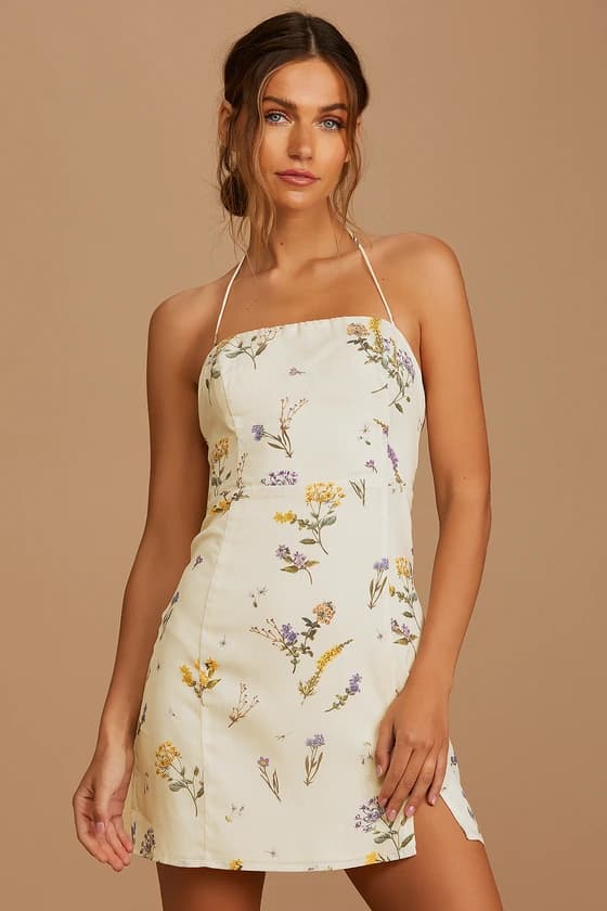 1011Jay - CREAM FLORAL