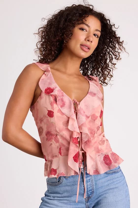 2005Jay - DUSTY PINK FLORAL